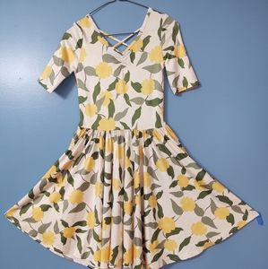 Kids Size 11 DotDotSmile Yellow Flower Ballerina Dress